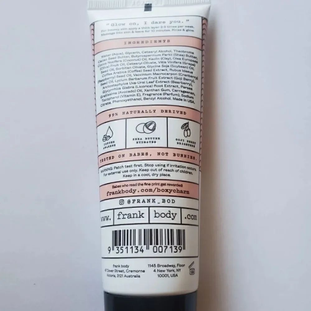Frank Body Glow Mask Caffeinated - Picture 2 of 4